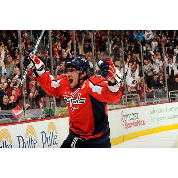 OVECHKIN Washington Capitals 2000s RBK Edge 7187A authentic jersey 48 M red NHL - Picture 13 of 13